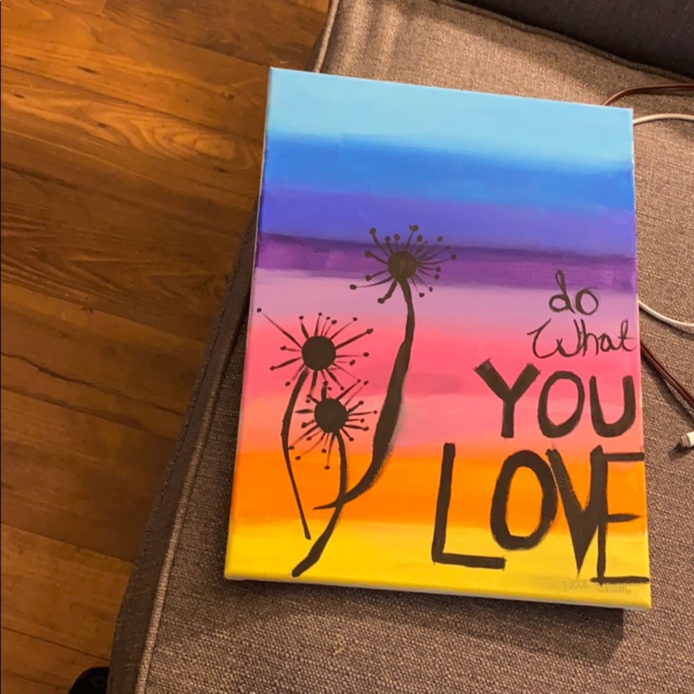 Canvas painting